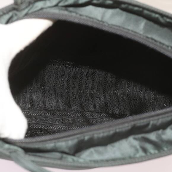 PRADA Tote Bag Nylon Green - Picture 10 of 16